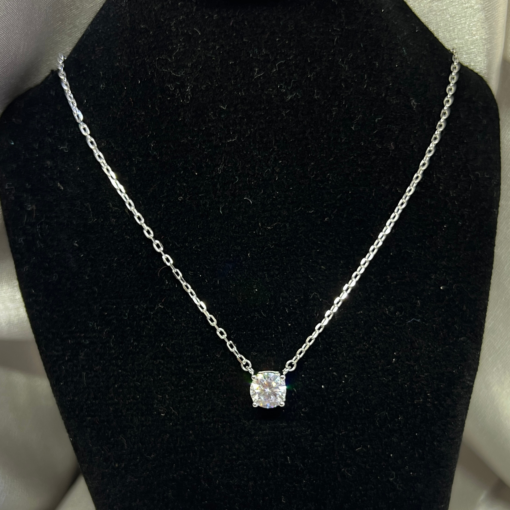 Cubic Zirconia Necklace – Stunning Silver 925 Jewelry