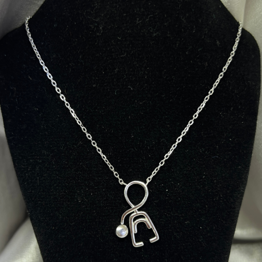 Nurse Necklace – Elegant Silver 925 Gift for Healthcare Heroes