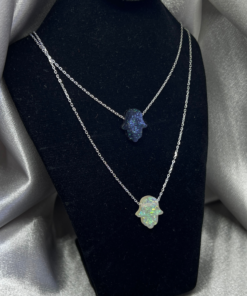 Silver Hand of Fatima Necklace | Elegant Symbol of Protection