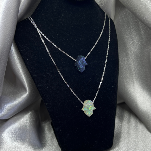 Silver Hand of Fatima Necklace | Elegant Symbol of Protection