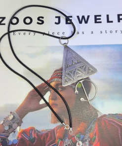 Fibula Necklace | Handmade Berber Pendant – A Tribal Treasure