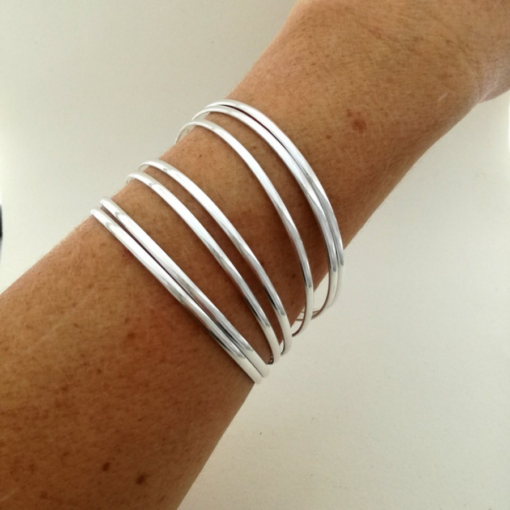 Exclusive Handmade 7 Silver Chain Bracelet – Timeless Elegance