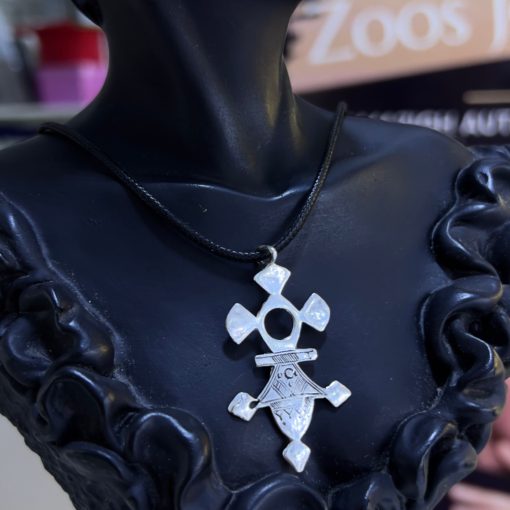 Tuareg Necklace – Handmade Silver Berber Jewelry with Tuareg Cross
