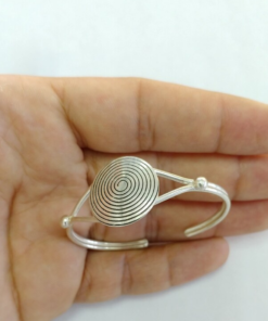 Embrace Moroccan Heritage with a Spiral Bracelet Cuff | Silver 925 | Zoos Jewelry