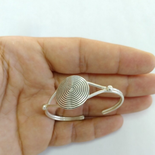 Embrace Moroccan Heritage with a Spiral Bracelet Cuff | Silver 925 | Zoos Jewelry