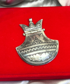 Talisman Necklace – Handmade Silver Pendant for Strength, Protection & Cultural Heritage