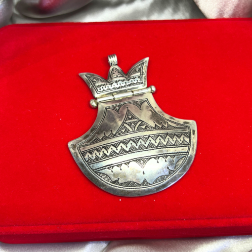Talisman Necklace – Handmade Silver Pendant for Strength, Protection & Cultural Heritage