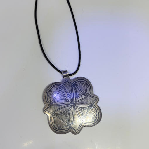 Exquisite Antique Silver Necklace – Handmade Berber Jewelry