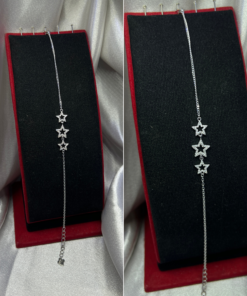 Dazzling Star Bracelet Silver – 925 Silver & Zircon Glow