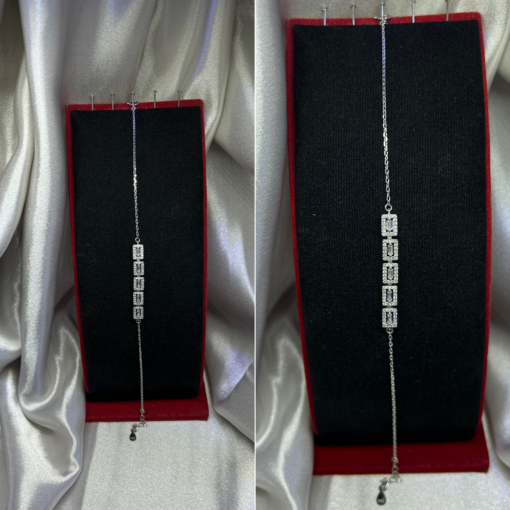 Dazzling Cubic Zirconia Bracelets – Elegant Silver 925 Jewelry