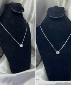 Cubic Zirconia Necklace – Stunning Silver 925 Jewelry
