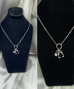 Nurse Necklace – Elegant Silver 925 Gift for Healthcare Heroes