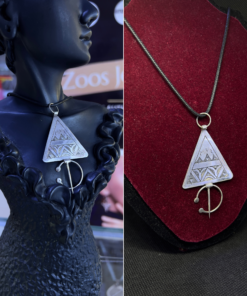 Fibula Necklace | Handmade Berber Pendant – A Tribal Treasure