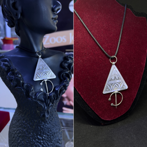 Fibula Necklace | Handmade Berber Pendant – A Tribal Treasure