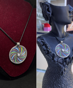 Kabyle Necklaces | Handmade Berber Jewelry with Colorful Enamel