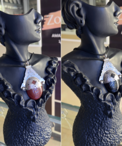Bijoux Berbères Necklace | Handmade Berber Jewelry with Silver Pendant
