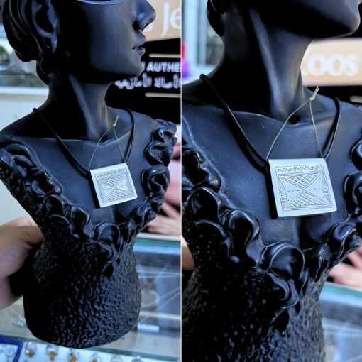 Amulet Necklace – Handmade Silver Berber Talisman from Tiznit
