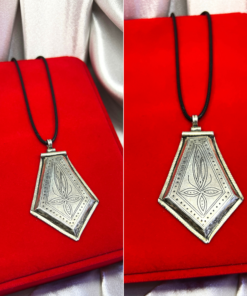 Antique Talisman Amulet – Handmade Silver Pendant for Protection & Berber Heritage