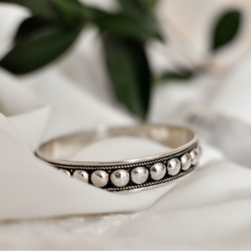 Silver Studded Bracelet: Moroccan accessory | Order Now!