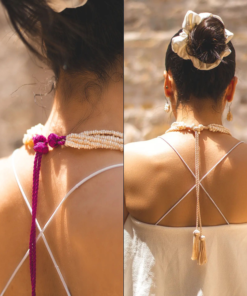 Luxurious Real Pearl Necklace – Moroccan Mdeja Wedding Accessory