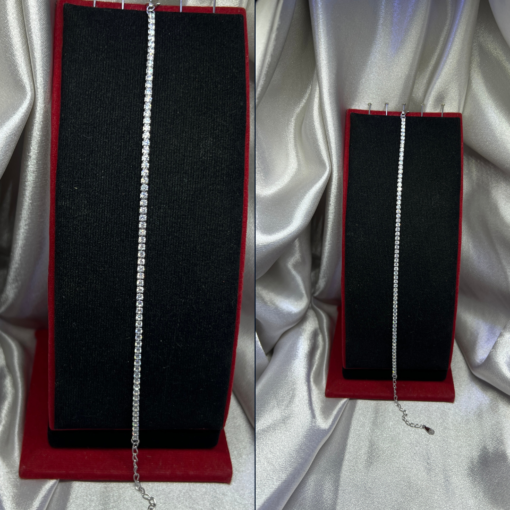 Exclusive Silver Cubic Zirconia Tennis Bracelet Clearance – 925 Silver & Riviera Style