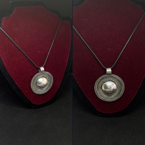Exquisite Moroccan Berber Necklace – Handmade Silver & Antique Charm