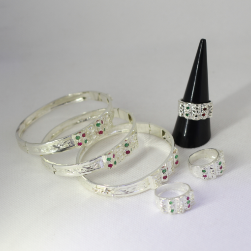 Elevate Your Wedding with Handmade Moroccan Wedding Jewelry - Dhaz Tradition in Silver