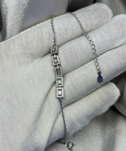 Dazzling Cubic Zirconia Bracelets – Elegant Silver 925 Jewelry