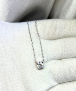 Cubic Zirconia Necklace – Stunning Silver 925 Jewelry