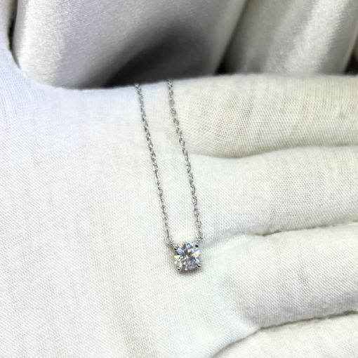 Cubic Zirconia Necklace – Stunning Silver 925 Jewelry