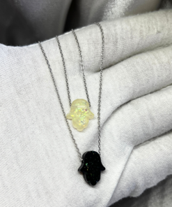 Silver Hand of Fatima Necklace | Elegant Symbol of Protection
