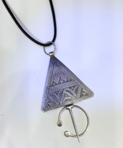Fibula Necklace | Handmade Berber Pendant – A Tribal Treasure