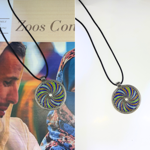 Kabyle Necklaces | Handmade Berber Jewelry with Colorful Enamel