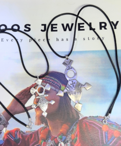 Tuareg Necklace – Handmade Silver Berber Jewelry with Tuareg Cross