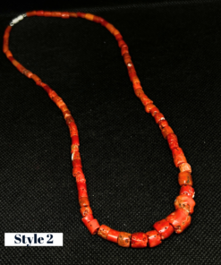 Exquisite Antique Coral Necklace – Handmade Berber Jewelry