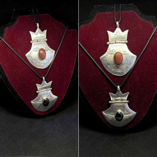 Talisman Vintage Tuareg – Handmade Silver Berber Necklace for Strength & Protection