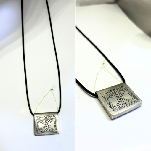 Amulet Necklace – Handmade Silver Berber Talisman from Tiznit