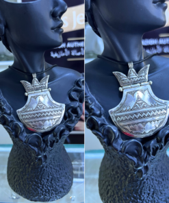 Talisman Necklace – Handmade Silver Pendant for Strength, Protection & Cultural Heritage