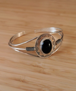 Silver Moroccan Bracelet | Amazigh and Berber Tribal Elegance | Zoos Jewelry Discount
