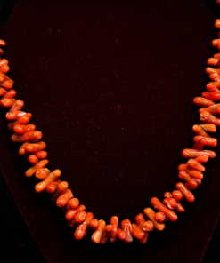 Exquisite Antique Coral Necklace – Handmade Berber Jewelry