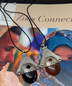Bijoux Berbères Necklace | Handmade Berber Jewelry with Silver Pendant