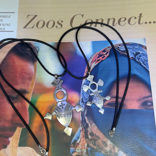 Tuareg Necklace – Handmade Silver Berber Jewelry with Tuareg Cross
