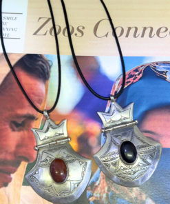 Talisman Vintage Tuareg – Handmade Silver Berber Necklace for Strength & Protection