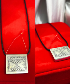 Amulet Necklace – Handmade Silver Berber Talisman from Tiznit