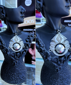 Talisman Tuareg – Handmade Silver Berber Pendant for Protection