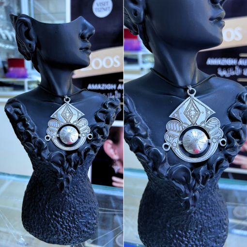 Talisman Tuareg – Handmade Silver Berber Pendant for Protection