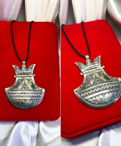 Talisman Necklace – Handmade Silver Pendant for Strength, Protection & Cultural Heritage