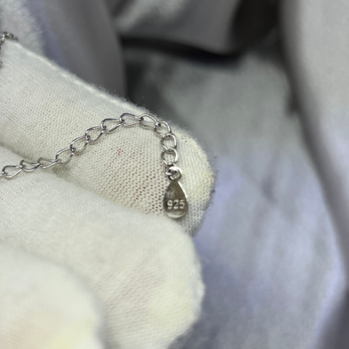 Exquisite D'Argent Zirconia 925 Silver Bracelet – Timeless Sparkle