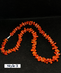 Exquisite Antique Coral Necklace – Handmade Berber Jewelry