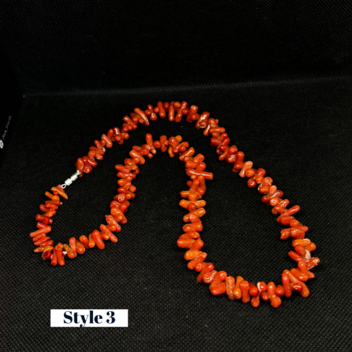 Exquisite Antique Coral Necklace – Handmade Berber Jewelry